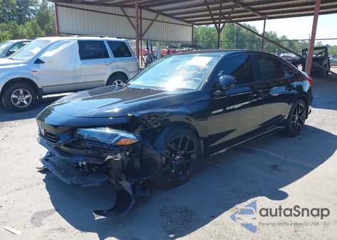 2024 Honda Civic Sport из США, поврежденный, VIN 2HGFE2F53RH551317